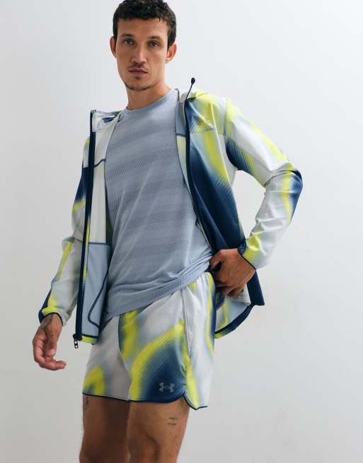 Under Armour Velociti running Pro 5in shorts med navy reflekterende print, 5 af 5