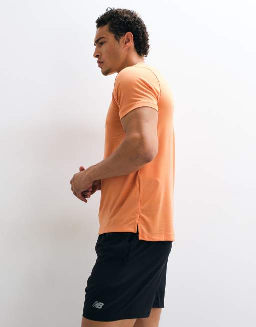 Under Armour Velociti running short sleeve t-shirt in orange, 3 of 5