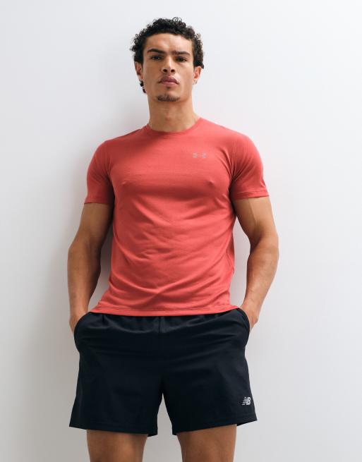 Under Armour Velociti running short sleeve t-shirt in red, 2 of 5