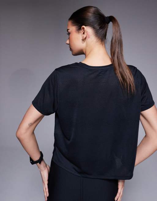 Under Armour – Velociti Running – Svart t-shirt med korta ärmar, 4 av 4