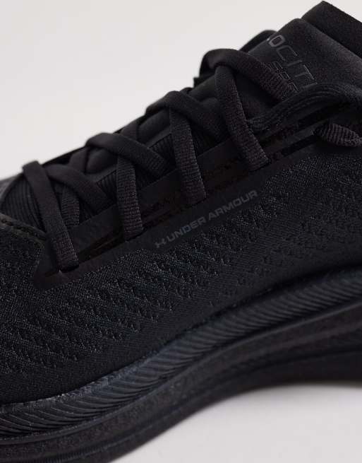 Under Armour – Velociti Speed – Czarne buty sportowe do biegania, 3 z 5