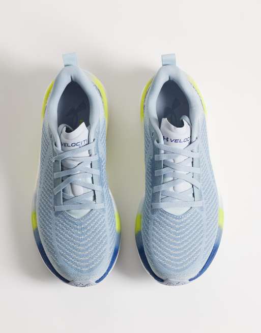 Under Armour Velociti Speed running trainers in blue fog, 2 of 5