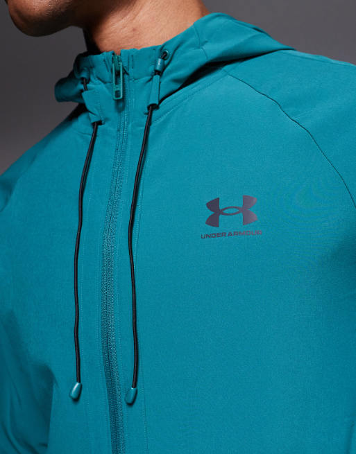 Under Armour - Vibe - Geweven jack in groen, 5 van 5