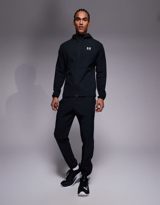 Under Armour Vibe woven joggers in black, 2 of 5