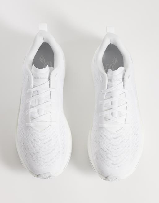 Under Armour - Zapatillas de deporte blancas para correr Velociti Speed, 5 de 5
