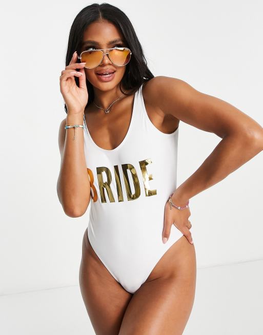 White wedding 2025 bathing suit