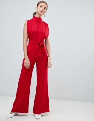 high neck jumpsuit