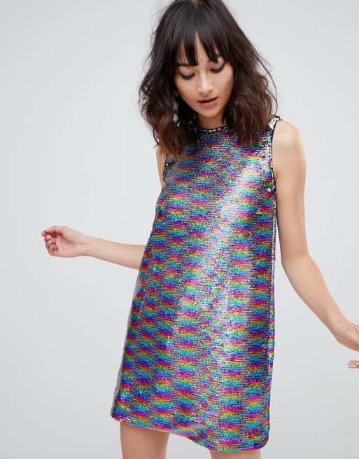 asos robe a sequin