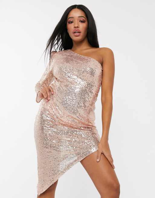 one sleeve frock