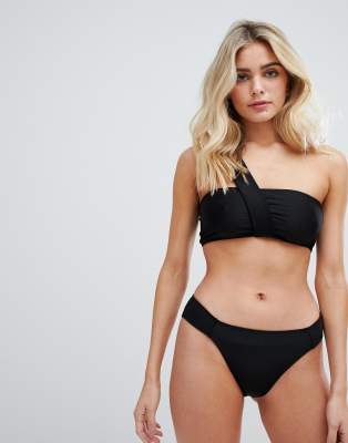 strap bandeau bikini