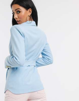 blazer azzurro