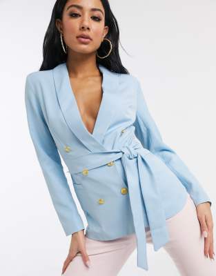 blazer azzurro