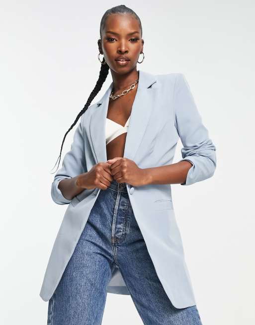 Unique21 blazer in dusky blue | ASOS