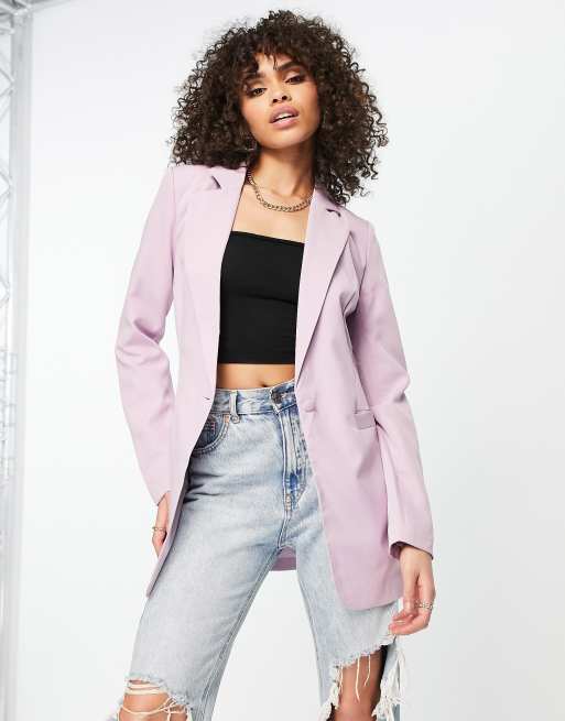 Mauve pink outlet blazer