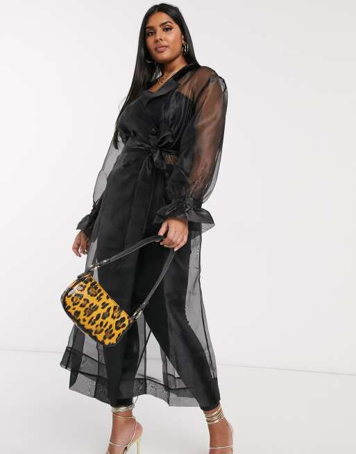 Organza coat hot sale