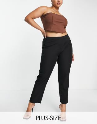 Unique21 hero tailored trousers in black - ASOS Price Checker