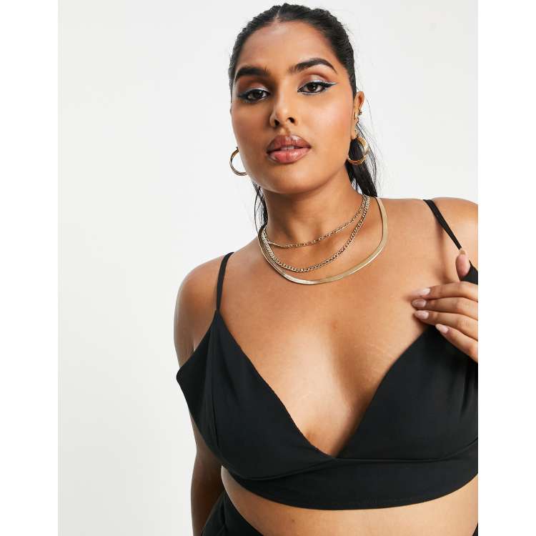 Unique21 Hero Plus bralette in black - part of a set