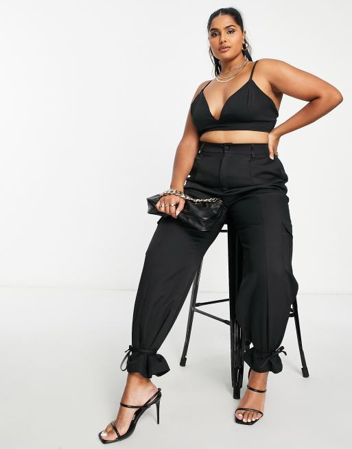 Unique21 Hero Plus - Brassière nera in coordinato, 4 di 4