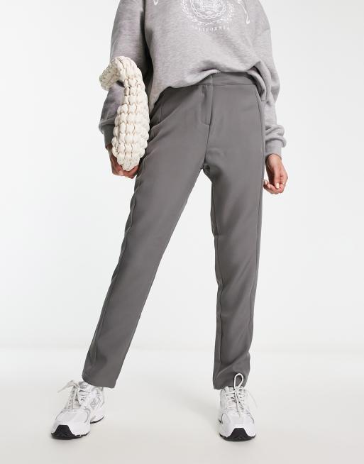 Unique21 high waisted pants in gray part of a set ASOS