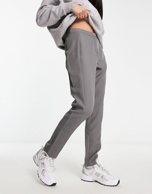 Grey High Rise Co-ord Joggers