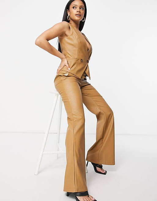 Unique21 highwaisted flared trousers