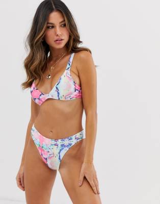 high leg bikini asos