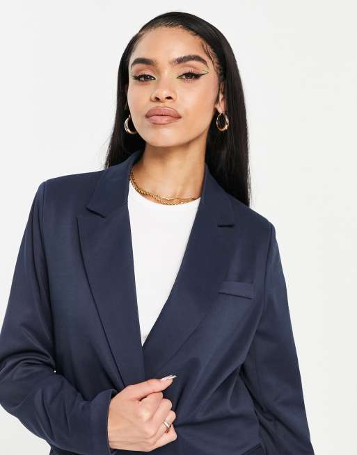 Unique21 oversized blazer in navy