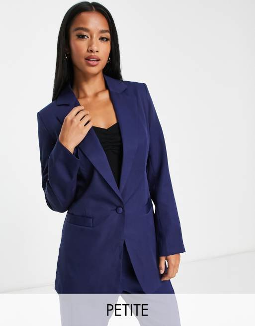 Ensemble tailleur bleu marine femme new arrivals