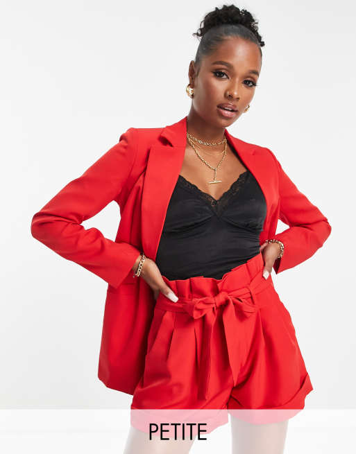 Red blazer hot sale co ord