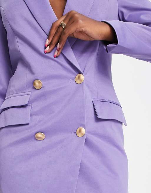 Robe discount blazer violette