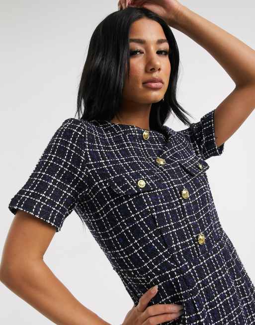 Chemise discount tweed femme