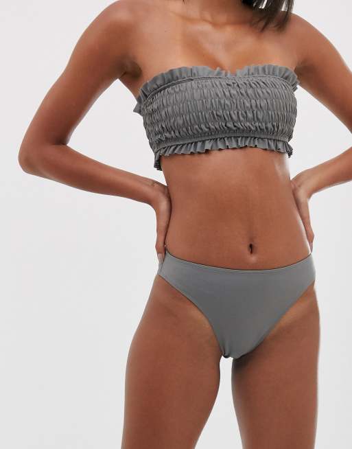 Unique21 – Smockad bandeau-bikini, 3 av 3