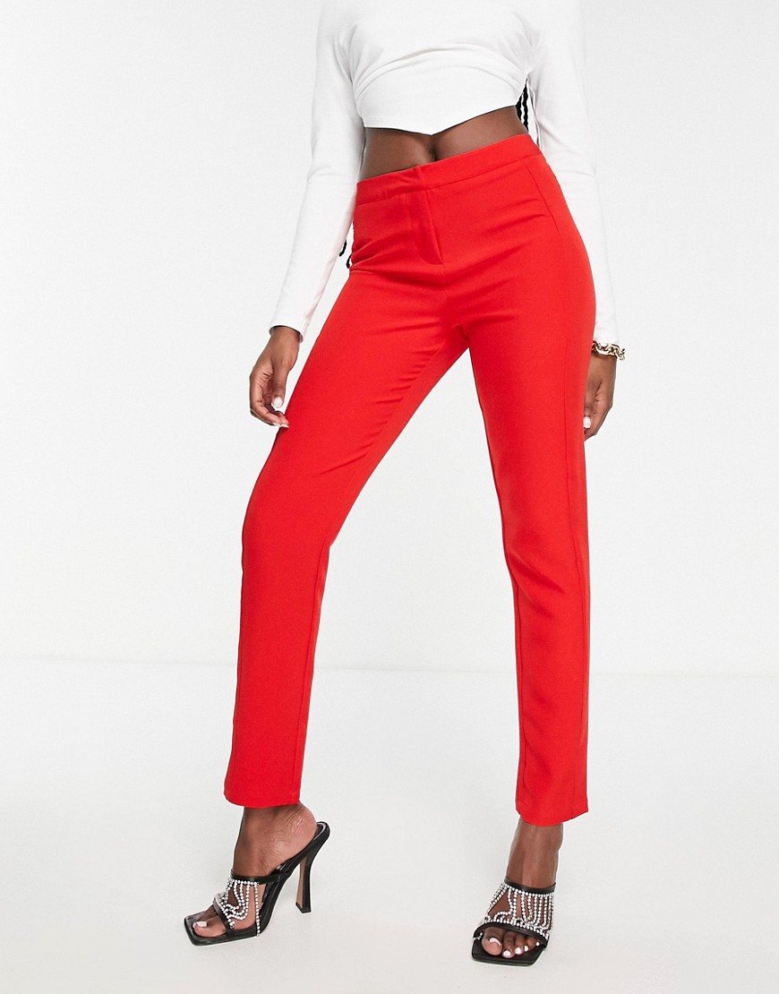 Unique21 tailored trouser in red