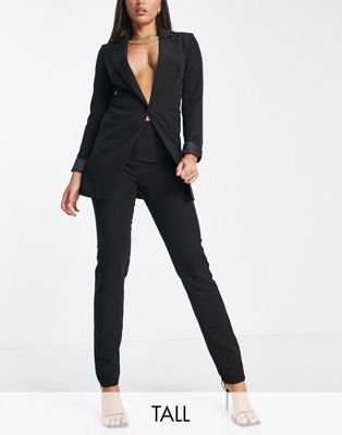Unique21 Tall tailored trousers in black - ASOS Price Checker