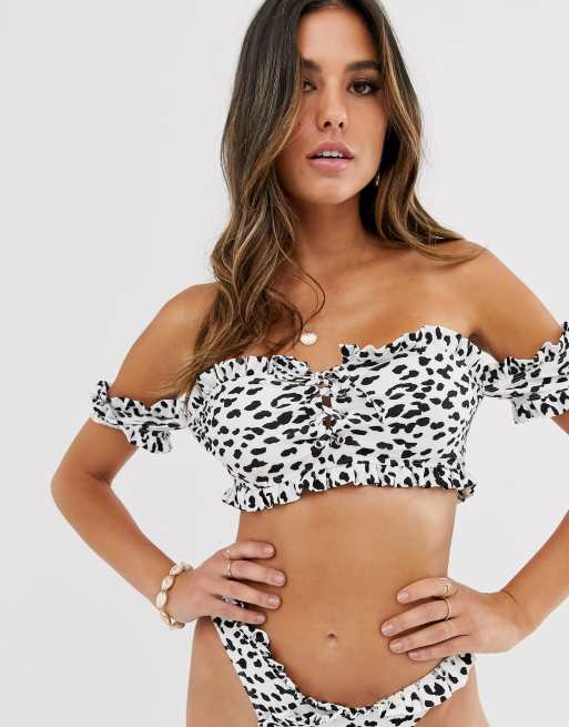 Unique21 completo arricciato leopardato, 2 di 3