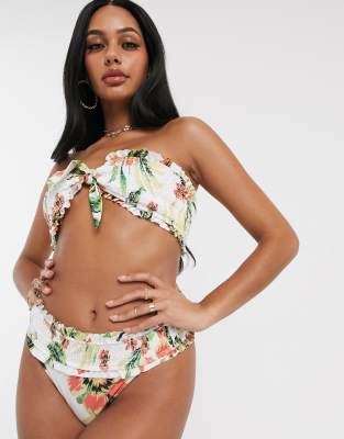 asos bandeau bikini