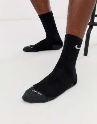 unisex nike everyday max cushion crew training sock