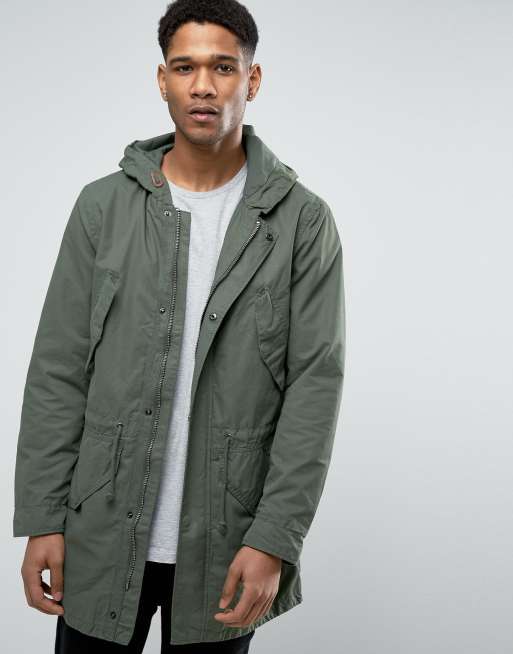 United Colors of Benetton Parka With Drawstring Waist | ASOS