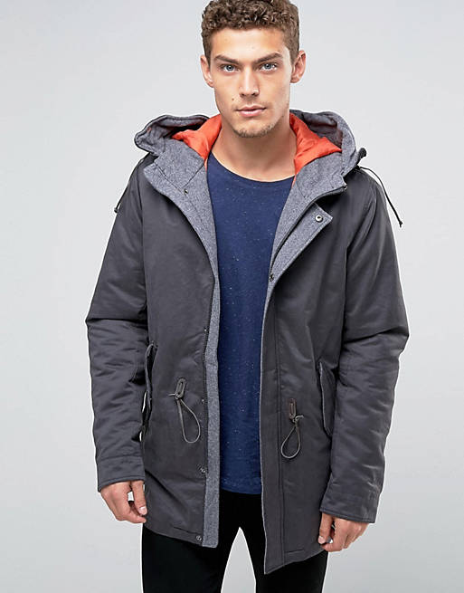 United Colors of Benetton Parka with Quilted Lining | ASOS