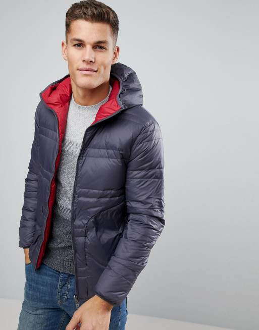 Parka rosso clearance benetton