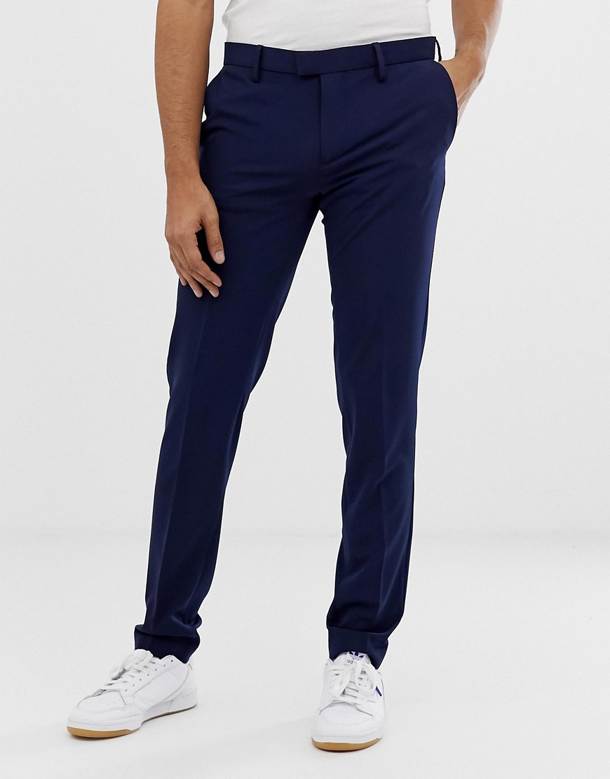 United Colors Of Benetton - Slim-fit broek met stretch in blauw
