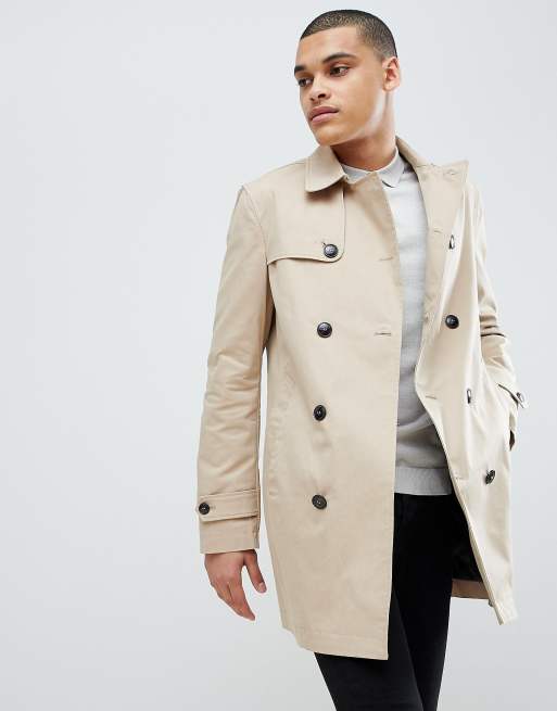 United Colors of Benetton – Trenchcoat in Creme