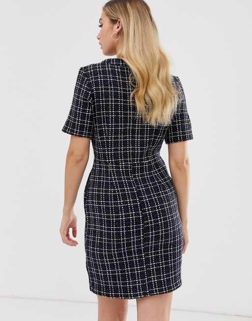 Tweed 2025 dress asos