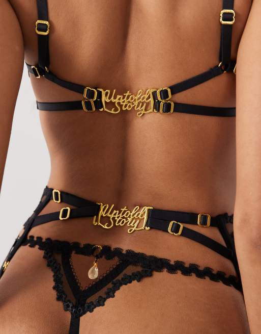 vibrating egg Garter belt - Corps à Corps - XS/2 - Black main image 0