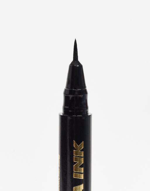 UOMA Beauty Afro.dis.iac Liquid Eyeliner - Cleopatra Ink Blackety Black Y'all, 3 of 4