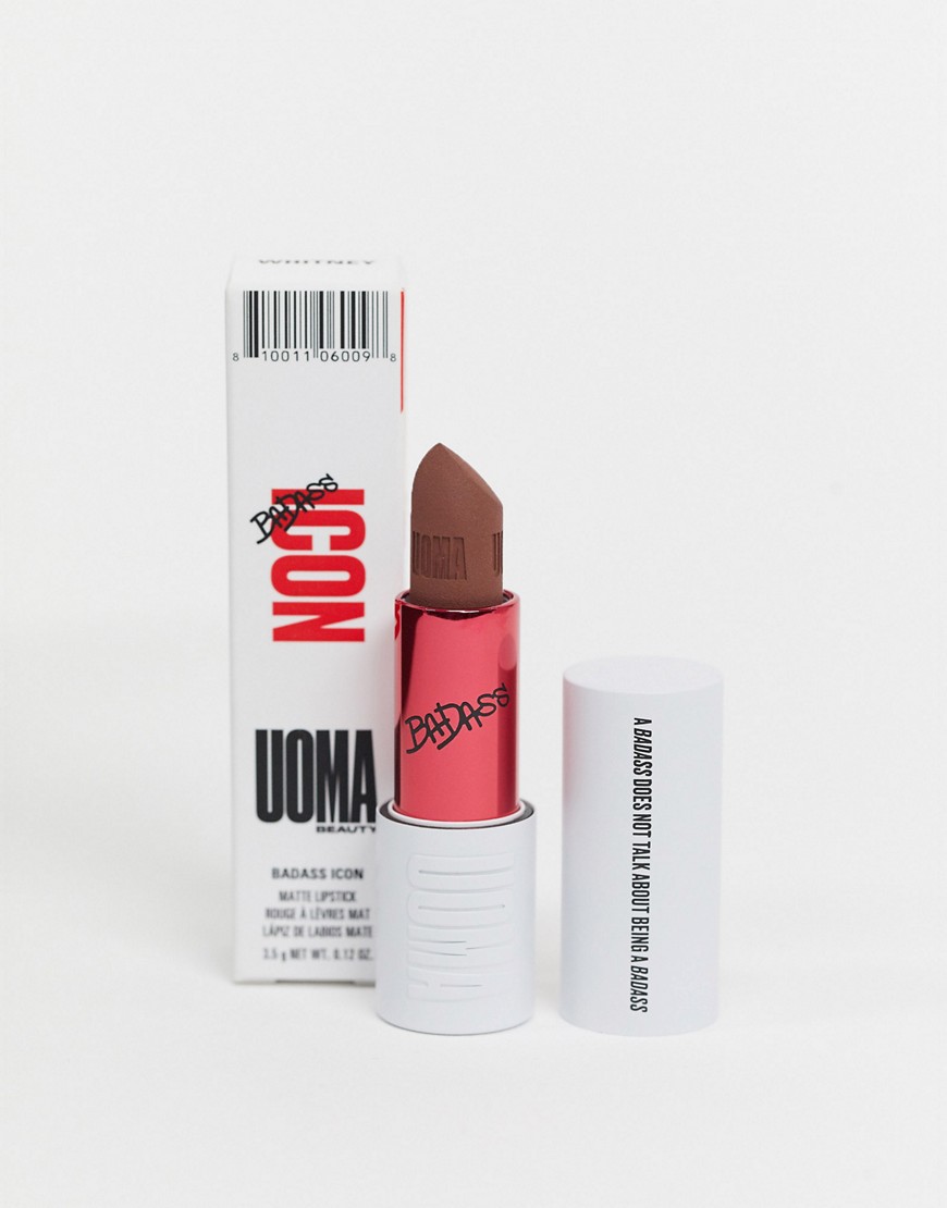 UOMA - Beauty BadAss Icon Concentrated matte lippenstift - Aretha-Roze