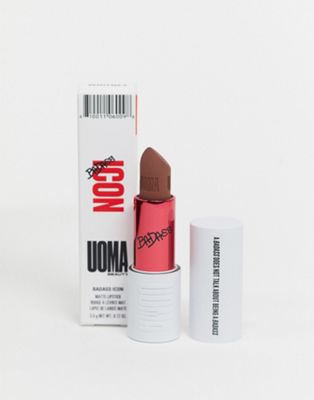 UOMA - Beauty BadAss Icon Concentrated matte lippenstift - Eartha-Roze