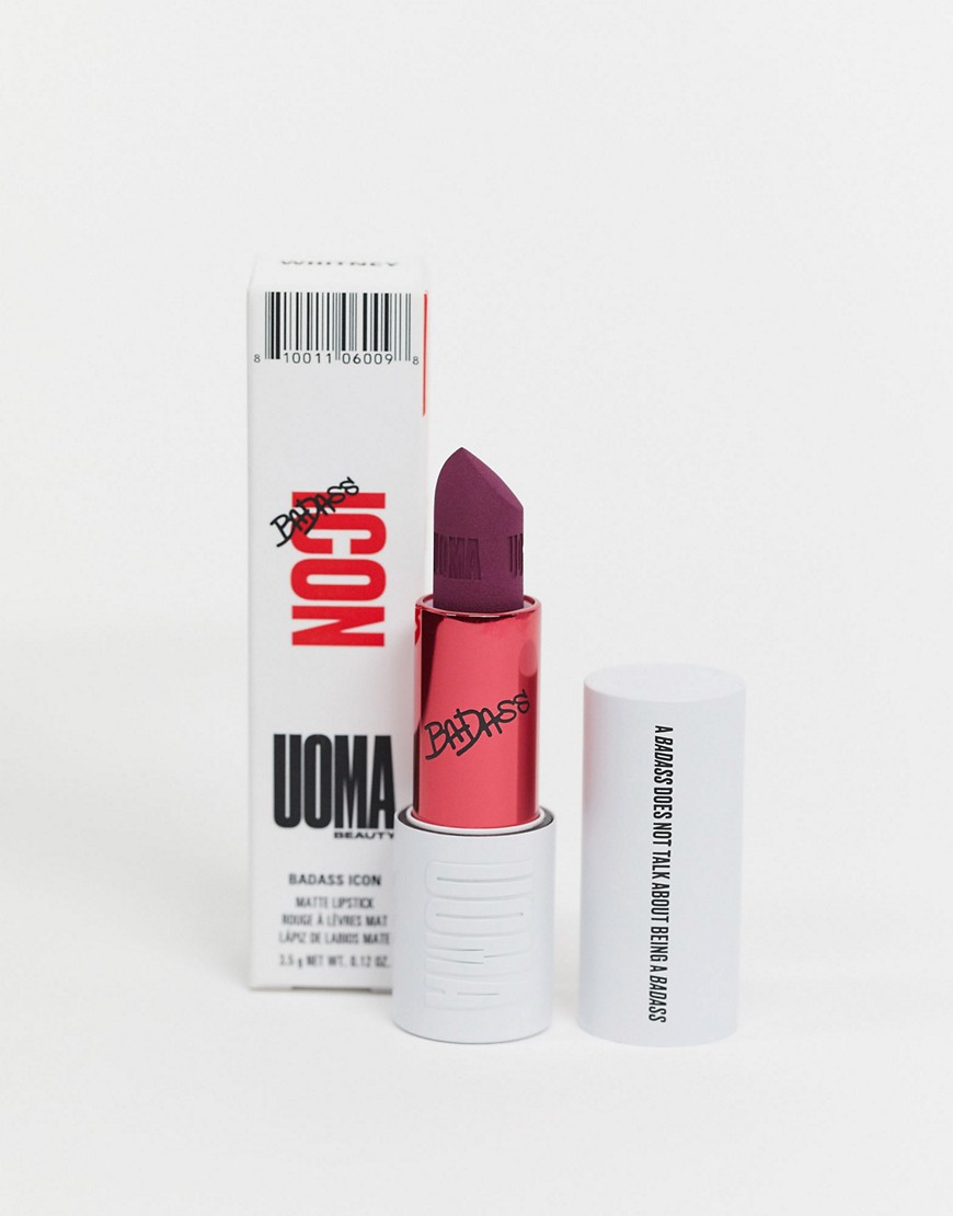 UOMA - Beauty - BadAss Icon Concentrated Matte Lippenstift - Funmilayo-Paars