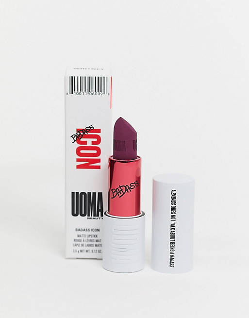 UOMA Beauty BadAss Icon Concentrated Matte Lipstick - Funmilayo