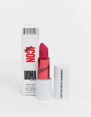 UOMA Beauty BadAss Icon Concentrated Matte Lipstick - Whitney - ASOS Price Checker